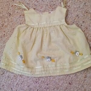 Vintage Spring Green Baby Dress